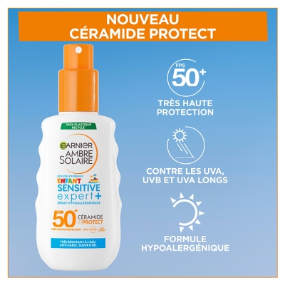 Garnier Ambre Solaire Sensitive Expert + Enfants SPF50+ Spray 150 ml