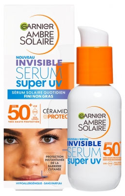 Garnier Ambre Solaire Super UV Sérum Invisible SPF50+ 30 ml