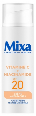 Mixa Crème Anti-Taches à la Vitamine C + Niacinamide SPF20 50 ml
