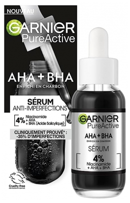 Garnier PureActive Charbon Sérum Anti-Imperfections 30 ml