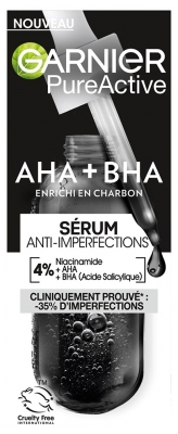 Garnier PureActive Charbon Sérum Anti-Imperfections 30 ml