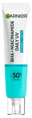 Garnier PureActive Fluide Anti-Imperfction Anti-UV BHA+ Niacinamide SPF50+ 40 ml