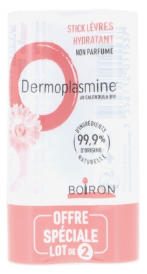 Boiron Dermoplasmine ? Stick Lèvres au Calendula Lot de 2 Sticks de 4 g