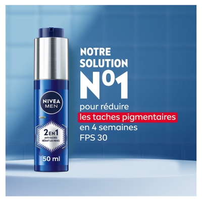 Nivea Men Power Crème Visage 2en1 Anti-Tâches & Anti-Âge SPF30 50 mlNivea Men Power Crème Visage 2en1 Anti-Tâches & Anti-Âge SPF30 50 ml