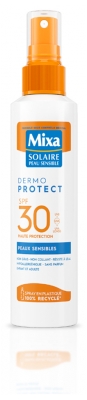 Mixa Dermo Protect Spray Solaire Peaux Sensibles SPF30 Sans Parfum 175 ml