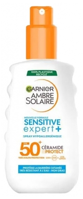 Garnier Ambre Solaire Sensitive Expert+ Spray Solaire Hypoallergénique SPF50+ 150 ml