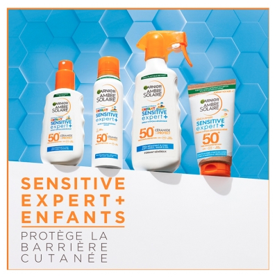 Garnier Ambre Solaire Sensitive Expert+ Bébé à l'Ombre SPF50+ Format Voyage 50 ml