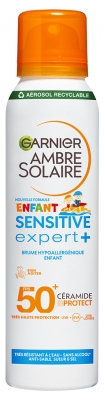 Garnier Ambre Solaire Enfant Sensitive Expert+ Brume Solaire Hypoallergénique SPF50+ 150 ml