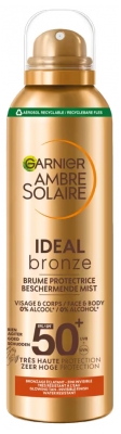 Garnier Ambre Solaire Ideal Bronze Brume Protectrice Visage & Corps SPF50+ 150 ml