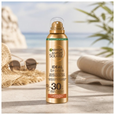 Garnier Ambre Solaire Ideal Bronze Brume Protectrice Visage & Corps SPF30 150 ml