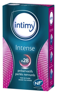 Intimy Sensation 28 Préservatifs Intense Lubrifiés