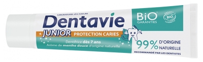 Dentavie Dentifrice Junior Protection Carie Biologique 75 ML