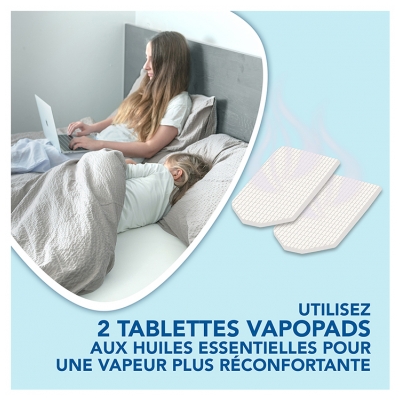 Vicks Tablettes Parfumées Menthol Vapopads 7 Recharges