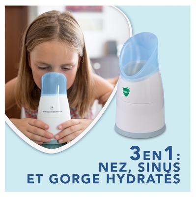 Vicks Inhalateur Vapeur Steam Inhaler Vh1300