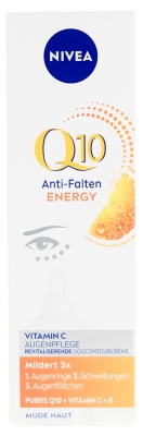 Nivea Q10 Energy Soin Contour des Yeux Revitalisant Vitamine C 15 ml