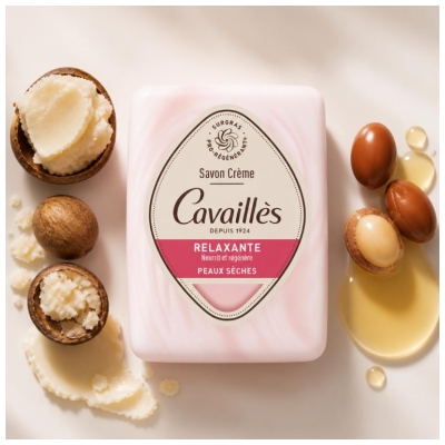 Rogé Cavaillès Cavaillès Savon Crème Relaxant Peaux Sensible 100 g
