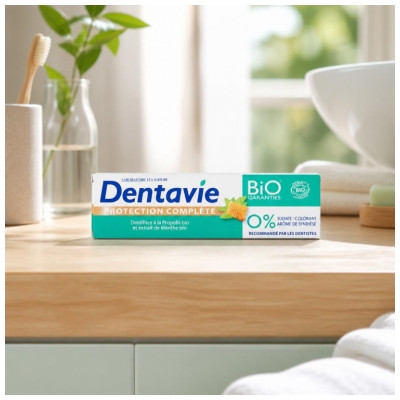 Dentavie Dentifrice Protection Complète Biologique 75 ML