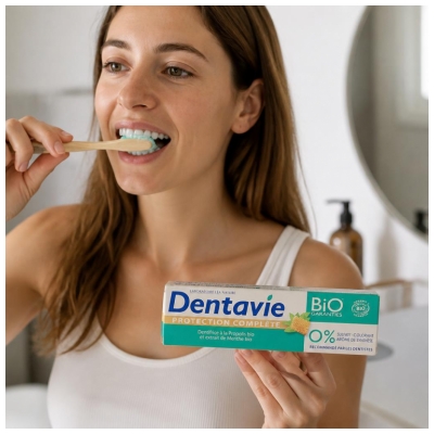 Dentavie Dentifrice Protection Complète Biologique 75 ML