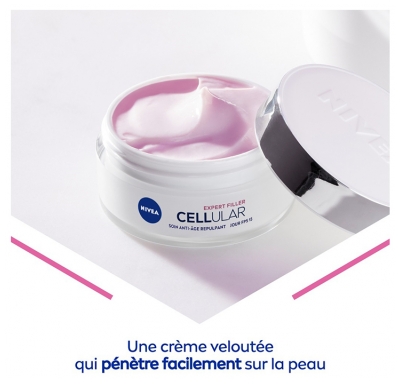 Nivea Cellular Expert Filler Soin de Jour Repulpant Anti-Âge SPF15 Pot 50 ml