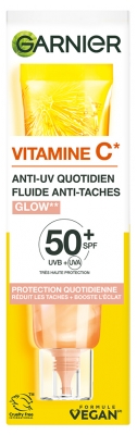 Garnier SkinActive Fluide Anti-Taches Anti-UV Vitamine C Glow SPF50+ 40 ml