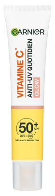 Garnier SkinActive Fluide Anti-Taches Anti-UV Vitamine C Glow SPF50+ 40 ml
