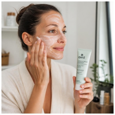 Avril Masque Visage Purifiant Aux Argiles Bio 50 ml