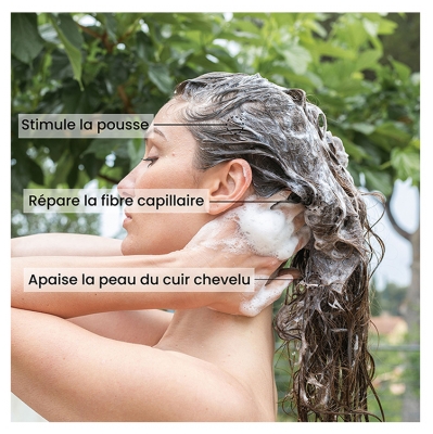 Pulpe de Vie Shampoing Chanvre et Romarin Volume et Pousse Bio 400 ml