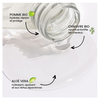 Pulpe de Vie Shampoing Chanvre et Romarin Volume et Pousse Bio 400 ml