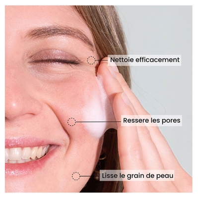 Pulpe de Vie Mousse Nettoyante au Concombre Purifiante Bio 125 ml
