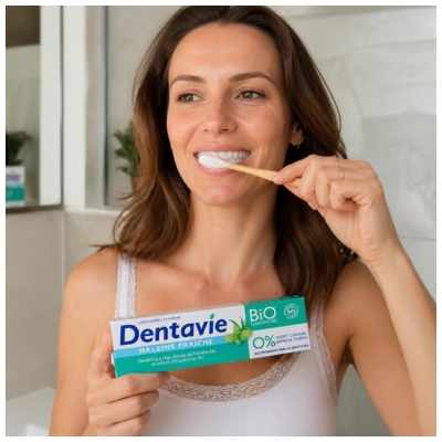 Dentavie Dentifrice Haleine Fraîche Biologique 75 ML