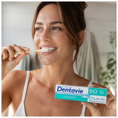 Dentavie Dentifrice Protection Blancheur Biologique 75 ML