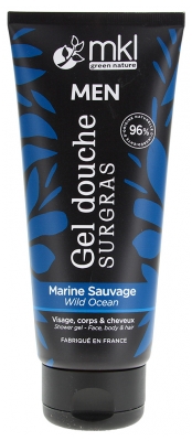 MKL Green Nature Men Gel Douche Surgras à la Marine Sauvage 200 ML