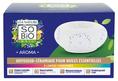 Léa Nature SO BIO étic Aroma 1 Diffuseur Céramique d'Huiles Essentielles 