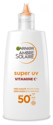 Garnier Ambre Solaire Super UV Vitamine C Fluide Anti Taches SPF 50 + 40 ML