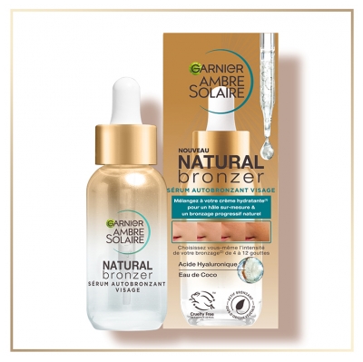 Garnier Ambre Solaire Sérum Autobronzant pour le Visage 30 ML