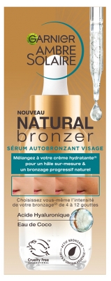Garnier Ambre Solaire Sérum Autobronzant pour le Visage 30 ML