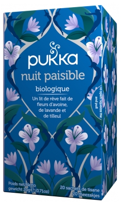 Pukka Nuit Paisible Bio - 20 Sachets de Tisane