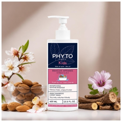 Phyto Kids Shampoing Douche Magique Boucle Intense 400 ML