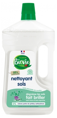 Biovie Nettoyant Sols Huile Essentielle Menthe 1 Litre