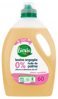 Biovie Lessive Engagée Peaux Sensibles 3 Litres