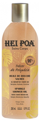 Hei Poa Soins Corps Trésor de Polynésie Huile Nacrée 250 ML