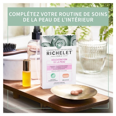 Richelet Régénération de la Peau Complément Alimentaire 60 Comprimés