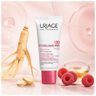 Uriage Roséliane Soin Teinté Anti-Rougeurs Peaux Sensibles 40 ml