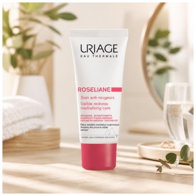 Uriage Roséliane Soin Anti-Rougeurs Peaux Sensibles 40 ml