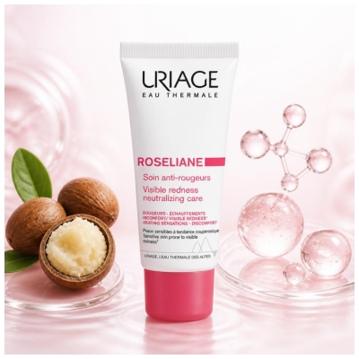 Uriage Roséliane Soin Anti-Rougeurs Peaux Sensibles 40 ml