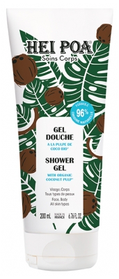 Hei Poa Gel Douche Pulpe de Coco 200 ML