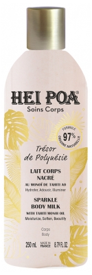 Hei Poa Trésor de Polynésie Lait Corps Nacré Monoï 250 ML