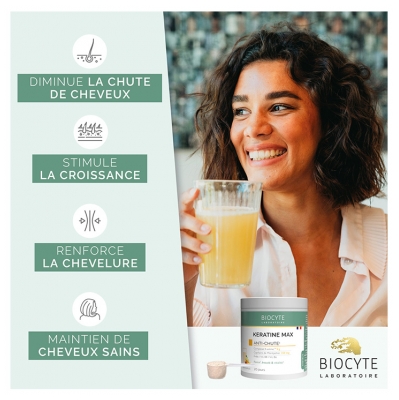 Biocyte Kératine Max Anti-Chute Cheveux 240 g