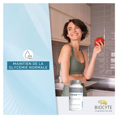 Biocyte Longevity Cr Chrome 200 µg Haute Assimilation 60 Gélules