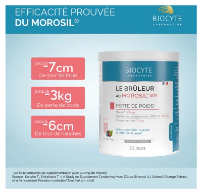 Biocyte Le Brûleur au Morosil 400 240 Grammes